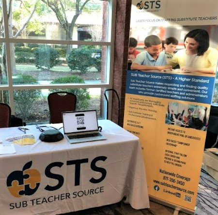 Sub Teacher Source Attends SCABSE Event